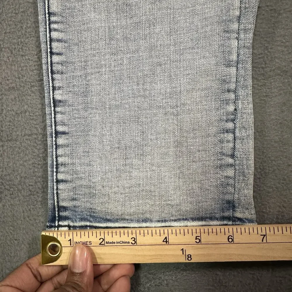 Grindhouse Denim Jeans Light Wash Men’s 38x33 Distressed Slim Fit Streetwear